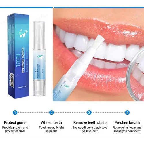 4ml Teeth Whitening Essence Teeth Whitening Pen Oral Hygiene,Stains Cleaning U K - Picture 6 of 10