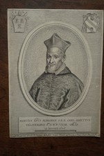 MARTIUS EPUS. PORTRAIT ENGRAVING 17th CARDINAL