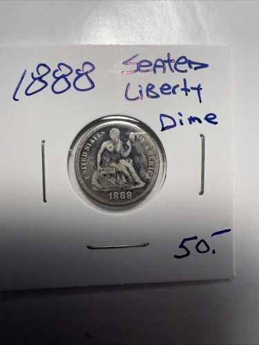 1888 10C Liberty Seated Dime