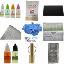 Gold Testing Kit 10k 14k 18k 22k Stone Ring Coin Bar Bullion Jewelry Acid Tester