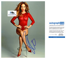 JENNIFER LOPEZ JLO AUTOGRAPH SIGNED 8X10 PHOTO ACOA