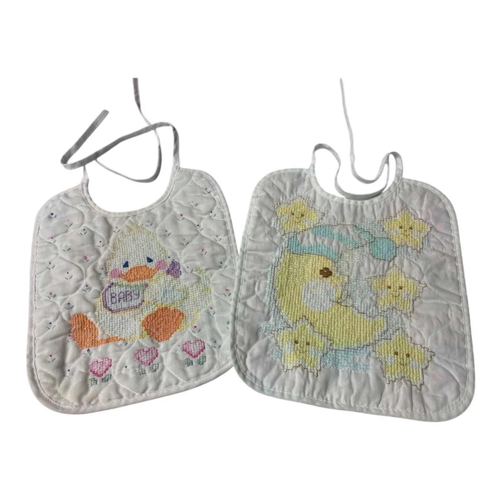 Vintage Baby Bibs Lot Cross Stitch
Opens in a new window or tab
