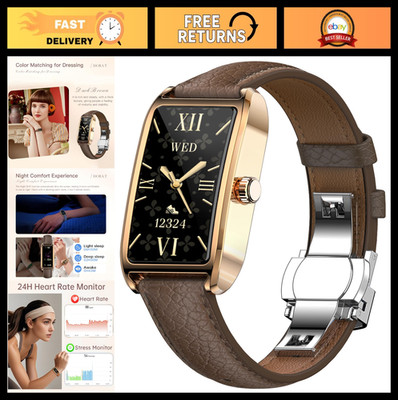 Luxury Fitness Tracker for Women - Elegant Smart Watch, Heart Rate Monitor, Slee