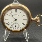 Antique 1888 Waltham Pocket Watch – Model 1883 – Gold Filled Rambler Case