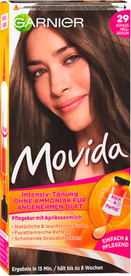   Garnier Movida Intensiv-Tönung 29 Kühles Hellbraun Haarfarbe Pflege-Creme  