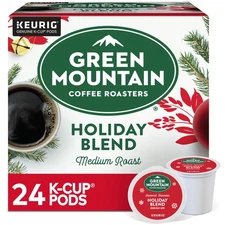 Green Mountain Coffee Roasters Holiday Blend, K-Cups, 24 Count