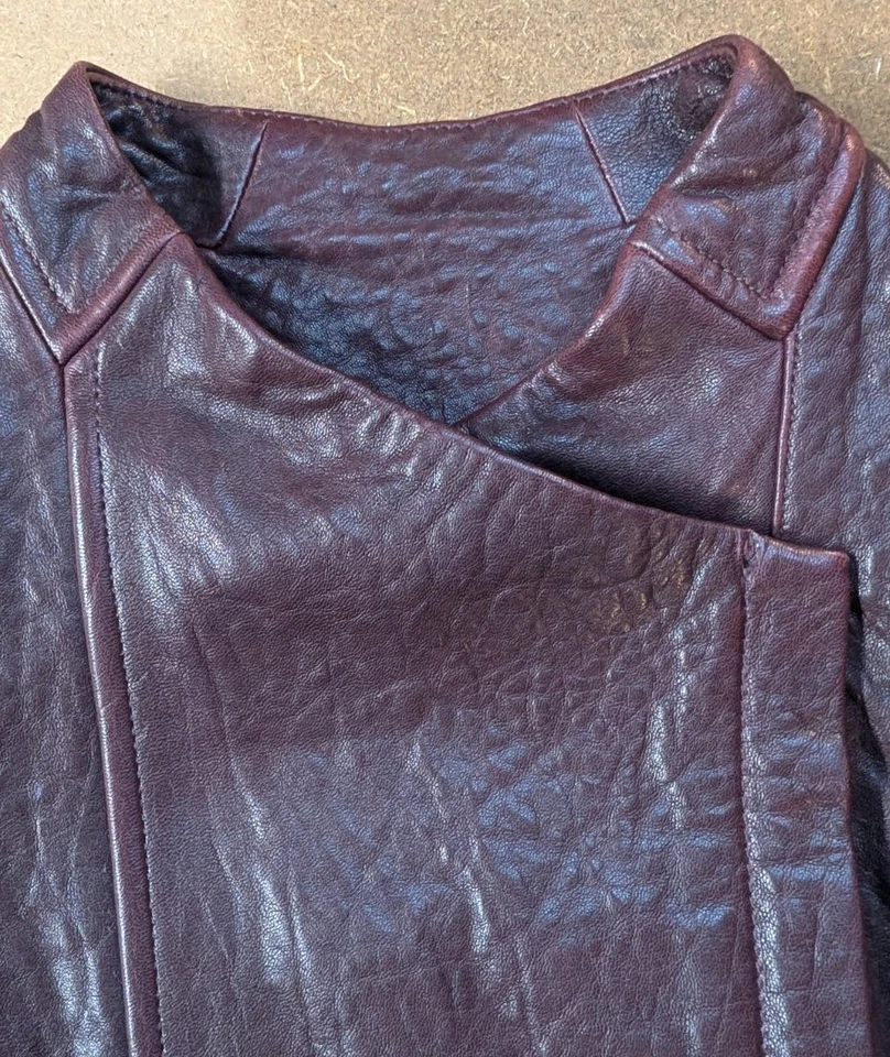 Chaqueta para mujer Vince XS 100 % cuero de cordero Foto 4 de 4