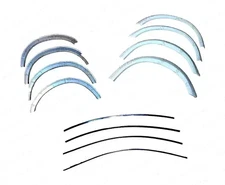 Inner Outer Fender Flare Arch Wheel Protectors For Suzuki Samurai SJ410 SJ413