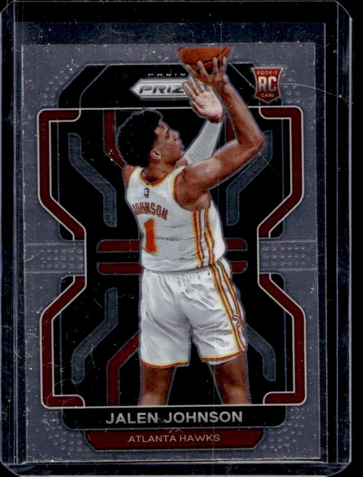 2021-22 Panini Prizm Jalen Johnson RC Rookie #305 Hawks