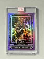 2025 Panini One And One WNBA Courtney Williams Purple /25 