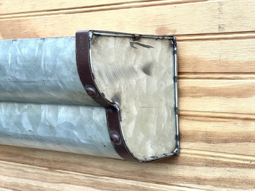 Rustic Galvanized Metal Wall Planter Shelf – 16” Farmhouse Wall Decor - New - Picture 10 of 12