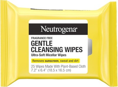 Neutrona ntle Facial Cleansing Wipes, Ultra-Soft Micellar Cleansing