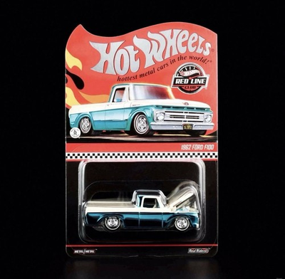 #ad Hot Wheels RLC Exclusive 1962 Ford F 100 White amp; Blue Presale $64.99