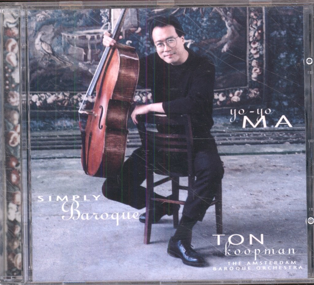 SK60680 Yo-Yo Ma, Ton Koopman, the Amsterdam Baroque Orchestra Simply Baroque CD