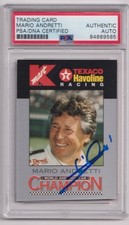 Mario Andretti Cards and Autographed Memorabilia Guide 21