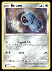 Beldum 117/195 Common Silver Tempest