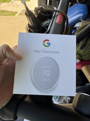 Google Nest Smart Thermostat (NEW), Fog Color - G4CVZ
