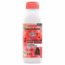 6 x Garnier Ultimate Blends Hair Food Watermelon Conditioner 350ml 15.84 per litre