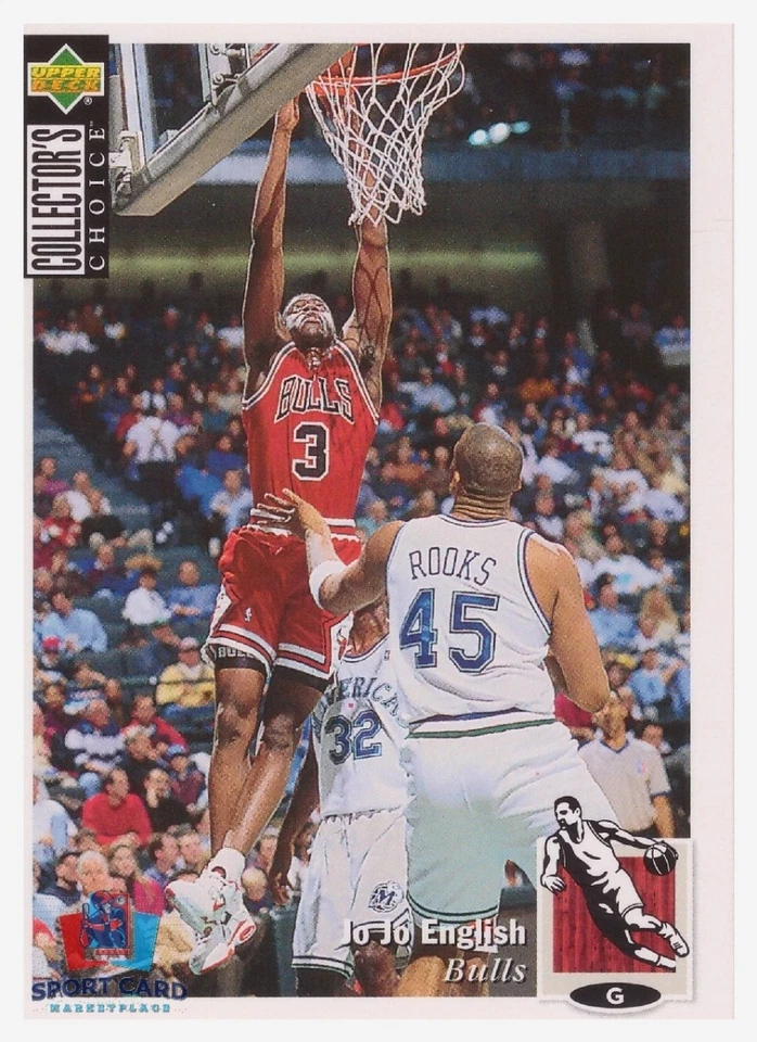 1994 Upper Deck Collector's Choice Jo Jo English / Chicago Bulls #283 - Photo 1/1