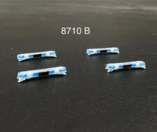 4 Pack 1/87 HO Whelen Edge Lightbar Blue w/ Speaker Highway Patrol State Police