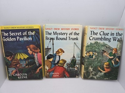 Set If 3 Vtg Nancy Drew Books. Good Condition! By Carolyn Keene