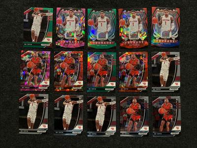 Lot (31) Obi Toppin 2020 Panini Prizm Draft Picks Rookies COLOR PARALLELS