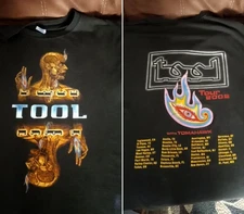 Tool band Tour 2002 Black short sleeve Unisex T shirt Graphic Men Ươmen