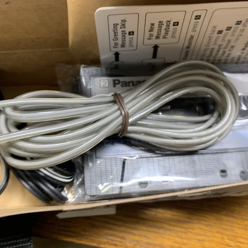 Panasonic EASA PHONE KX-T1470 système de répondeur téléphonique neuf dans sa boîte vintage 🔥 - Photo 14/24