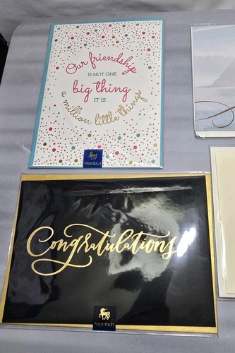 Lote de tarjetas de felicitación #4 - Marca Niquead - Total de 4 tarjetas - Variedad - Patrimonio - Nuevo - Imagen 3 de 5