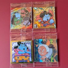 One Piece Niformation Great Pirate Wafer Seal Jinbe 4 Types