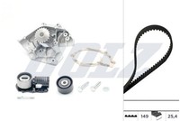 Wasserpumpe + Zahnriemensatz Dolz KD009 FüR CitroËN Passend FüR Fiat Lancia