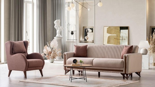 Bequeme Sofagarnitur 3+1 Sitzer – Stilvolles Design FüR Komfortables Wohnen-image