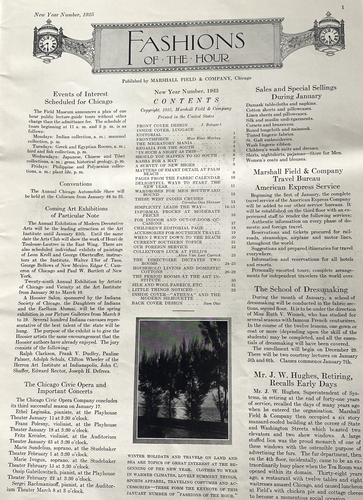 Marshall Field 1925 Fashions Of The Hour Catalog Magazine Art Deco J. Bolegar - Picture 8 of 9