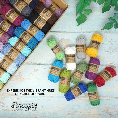 Scheepjes Cahlista Colour Pack 109 x 15g Cotton Yarn Mini Skeins Set image 3