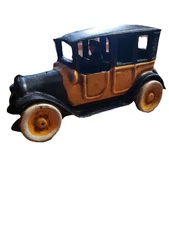 Vintage Arcade Cast Iron Yellow Cab Co. 3333 Retro Reproduction Toy Cab