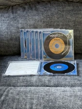 Verbatim CD-R 80min 700MD with Digital Vinyl Surface. 6 individual unused disks