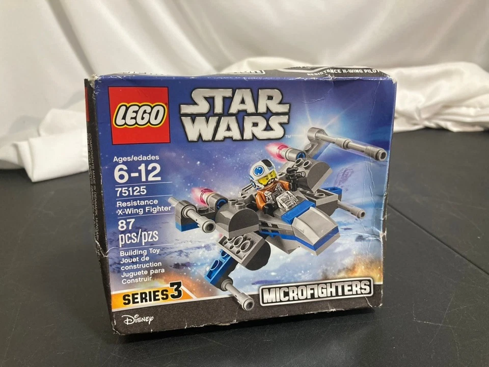 Lego 75125 Star Wars Microfighters Resistencia X-Wing Fighter Sellado *Caja dañada* Foto 3 de 4