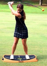 New Orange Whip Mid-Size Golf Swing Trainer Aid