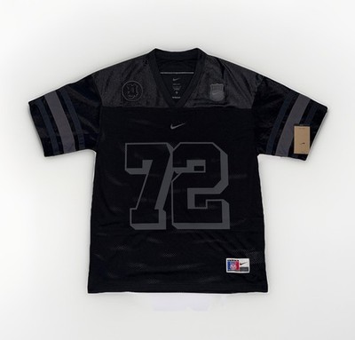NWT Nike Next Up Football Gridiron Jersey 72 Swoosh Black Mens XL IH7492-010