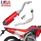 Exhaust Pipe Muffler Full System For Honda CRF300LS CRF 300L Rally 2021-2026