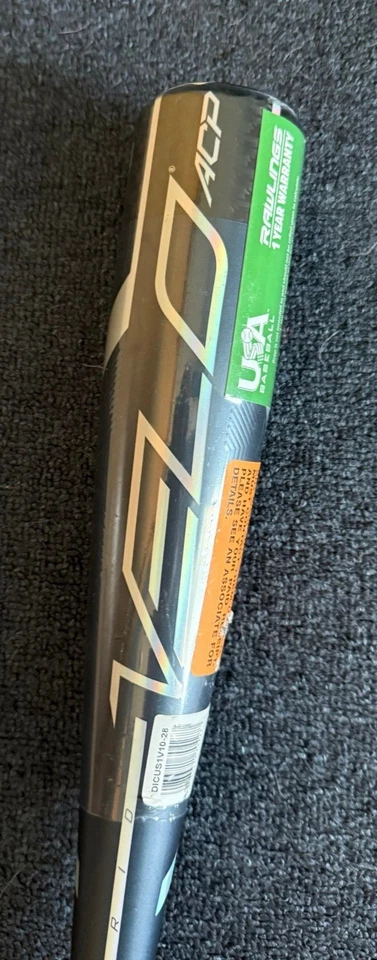 Bate híbrido Rawlings Velo certificado USABat (-10) 18 oz 28" (nuevo) Foto 2 de 4
