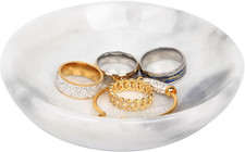 Marble Jewelry Dish - Rings Holder