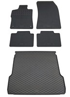 Gummi FußMatten Kofferraumwanne FüR Peugeot 308 Sw Kombi 2021- Set Gummimatten