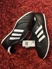 Adidas Copa Mundial Soccer Cleats Black Leather Made In Germany 015110 Size 11