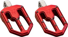 Pro One Moto V1 Pro Peg Footpegs Red #500751R Harley Davidson