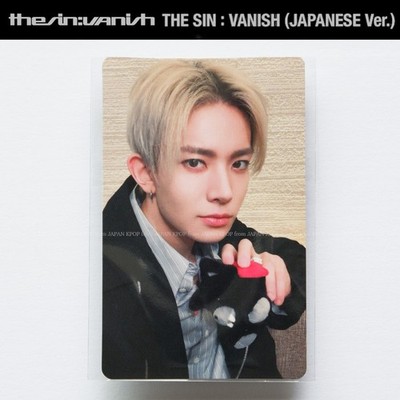 ENHYPEN THE SIN : VANISH JAPANESE ver. ALBUM PHOTOCARD LUCKY DRAW