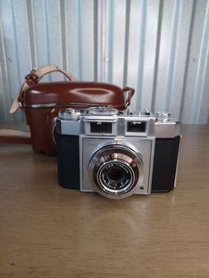 Zeiss Ikon Film Camera 35mm Contina  Prontor - SVS With Case