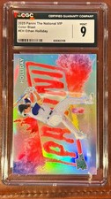 2025 PANINI THE NATL VIP COLOR BLAST ETHAN HOLLIDAY RC   CGC 9  - A1653