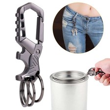 Heavy Duty Key Chain Bottle Opener Carabiner Car Key Chains for Men Women