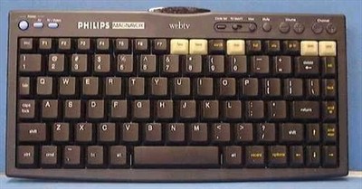 Philips/Magnavox MWK122BK Wireless keyboard for WebTV - AS IS